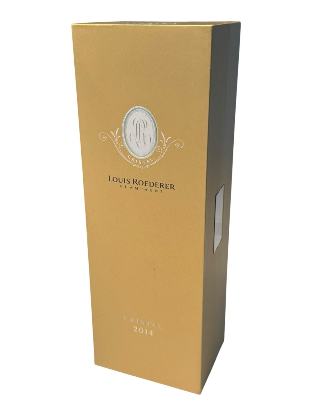 Louis Roederer Cristal 2014 empty box w/Booklet Luxury Gift Case